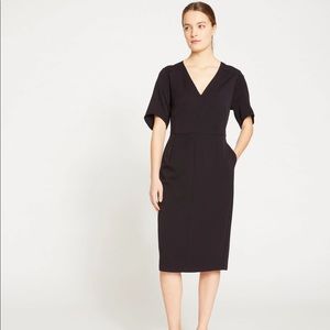 Moira V Neck Twill dress NWOT